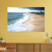 Schilderen van lagler Beach Shoreline Canvas Afdruk (Insitu (Woonkamer))