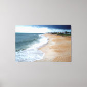 Schilderen van lagler Beach Shoreline Canvas Afdruk (Voorkant)
