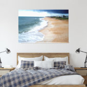 Schilderen van lagler Beach Shoreline Canvas Afdruk (Insitu (Slaapkamer))