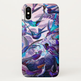 Schilderen van levende vogels iPhone x hoesje