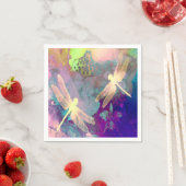 Schilderen van libellen & orchideeën servetten (Insitu)