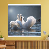 Schilderen van metalen kunst Online glanzend canva Canvas Afdruk (Insitu (Woonkamer))