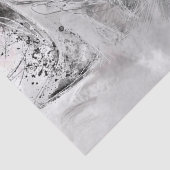 Schilderen van mooie vrouwen tissuepapier (Detail)