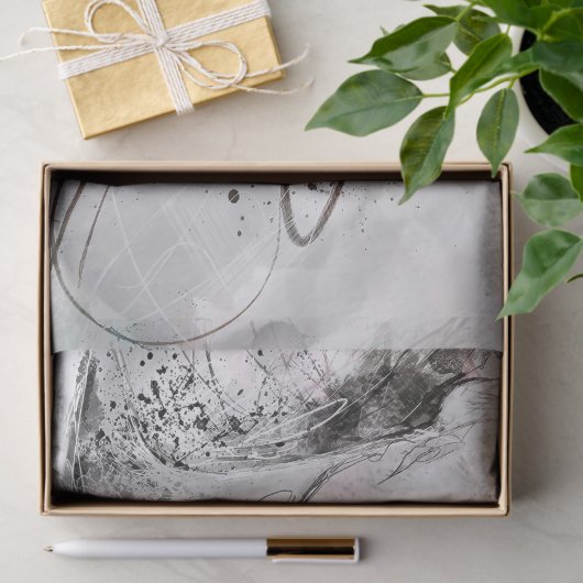 Schilderen van mooie vrouwen tissuepapier (Geschenk)