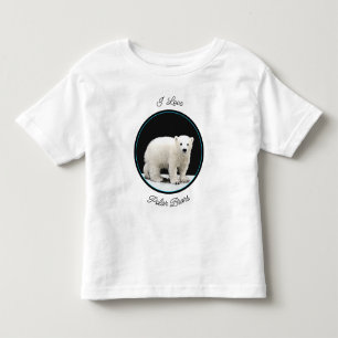 Schilderen van poolBeren - Oorspronkelijke wildern Kinder Shirts
