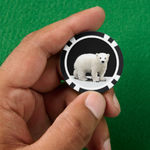 Schilderen van poolBeren - Oorspronkelijke wildern Poker Chips