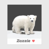 Schilderen van poolBeren - Oorspronkelijke wildern Sticker (Vel)