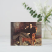 schilderen van Robert Louis Stevenson (1887) Briefkaart (Staand voorkant)