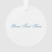 Schilderen van rode, gladde, dikkere, blauwe vlind ornament (achterkant)