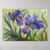 Schilderen van romantische irisis poster (Voorkant)