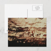 Schilderen van rotsen met een koe briefkaart (Voorkant / Achterkant)