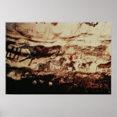 Schilderen van rotsen met een koe poster (Voorkant)