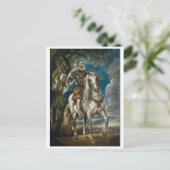 Schilderen van rubber: De hertog van Lerma Briefkaart (Staand voorkant)