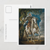 Schilderen van rubber: De hertog van Lerma Briefkaart (Voorkant / Achterkant)