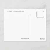 Schilderen van rubber: De hertog van Lerma Briefkaart (Achterkant)