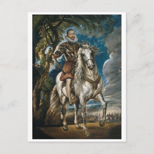 Schilderen van rubber: De hertog van Lerma Briefkaart (Voorkant)