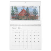 Schilderen van San Luis Obispo Kalender (Feb 2026)