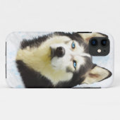 Schilderen van siberische hondjes voor de kleur va Case-Mate iPhone case (Achterkant (horizontaal))