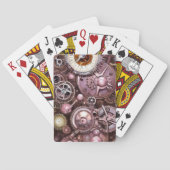 Schilderen van Steampunk 4 Pokerkaarten (Achterkant)