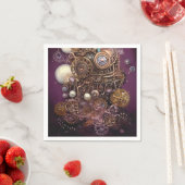 Schilderen van Steampunk Elementen 6 Servet (Insitu)