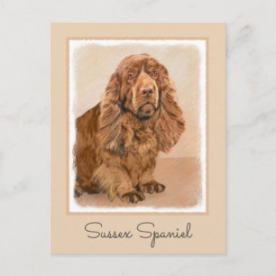 Schilderen van Sussex-Spanjaard - Kute Original Do Briefkaart