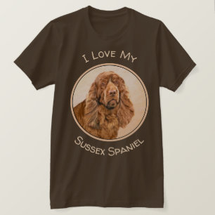 Schilderen van Sussex-Spanjaard - Kute Original Do T-shirt