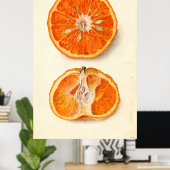  schilderen van tangerines poster (Thuiskantoor)