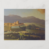 Schilderen van Toscane in Italië Briefkaart (Voorkant)