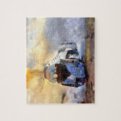 Schilderen van treinen met stoommotoren Ji Legpuzzel (Verticaal)