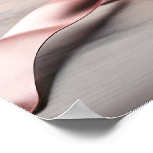 Schilderen van tulpen en lint poster (Hoek)