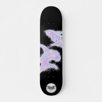 Schilderen van visparen en zeeen persoonlijk skateboard