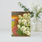 Schilderen van vrouwen met Briefkaart van Calla Li (Staand voorkant)