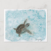 Schilderen van Waterverf Briefkaart (Voorkant)