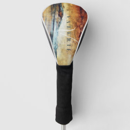 Schilderen van  Waterverf uit de Magische Magische Golfheadcover