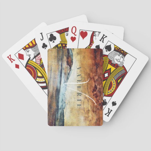 Schilderen van  Waterverf uit de Magische Magische Pokerkaarten (Achterkant)