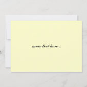 Schilderen van witte daisiesuin kaart (Achterkant)