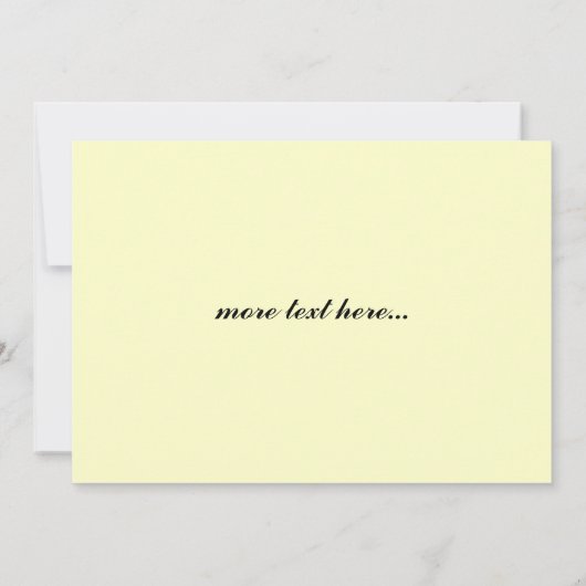 Schilderen van witte daisiesuin kaart (Achterkant)