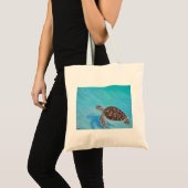 Schilderen van Zeeen voor zwemmen Tote Bag (Voorkant (product))