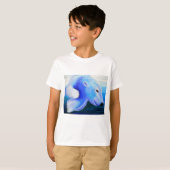 Schilderen van zwemblair Beer T-shirt (Voorkant volledig)