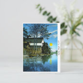 Schilderen voor de klassieke steenboon van de soor briefkaart (Staand voorkant)