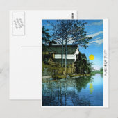 Schilderen voor de klassieke steenboon van de soor briefkaart (Voorkant / Achterkant)