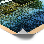 Schilderen voor de klassieke steenboon van de soor poster (Hoek)