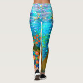 Schilderen voor MMCC LA door Dana Zurzolo Leggings (Achterkant)