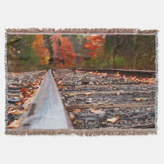 Schilderen Waterverf spoorwegen Deken (Voorkant)