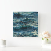 Schilderen Zee piekspanningen Vierkante Klok (Huis)