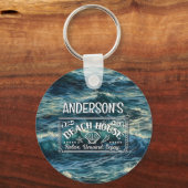 Schilderen Zee zet je avontuur op gang Sleutelhanger (Voorkant)