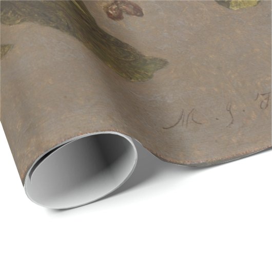  schilderende Hummingbird en appelbloesems Cadeaupapier (Rol Hoek)