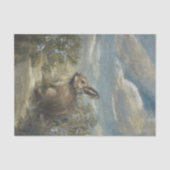 Schilderende Konijn DBL Tissuepapier (Voorkant)