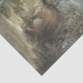 Schilderende Konijn DBL Tissuepapier (Detail)