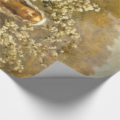  schilderende koningin Guinevere's Maying Cadeaupapier (Hoek)